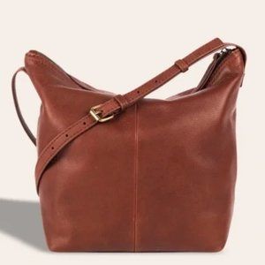 American Leather Co. Dayton Crossbody (color: Brandy)